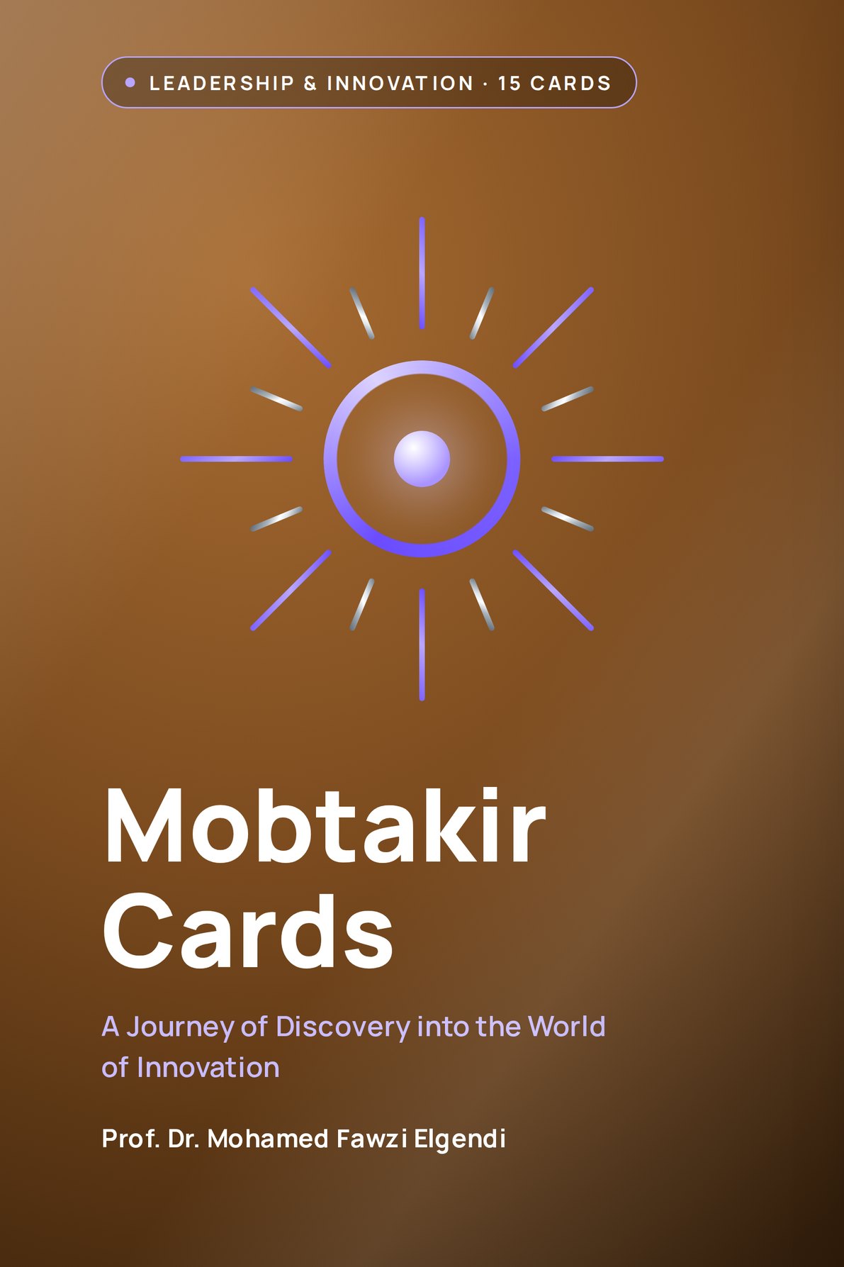 Mobtakir Cards · A Journey of Discovery into the World of Innovation
