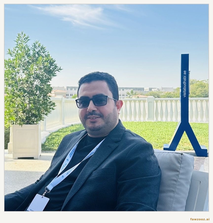 Figure 10 · A pause after a strategic dialogue in Abu Dhabi — the decisions that matter are usually settled away from the main hall