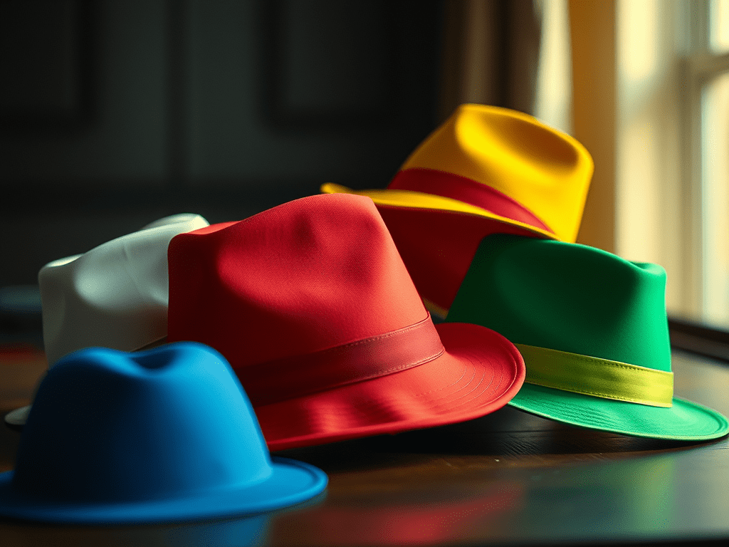 قبعات التفكير الست